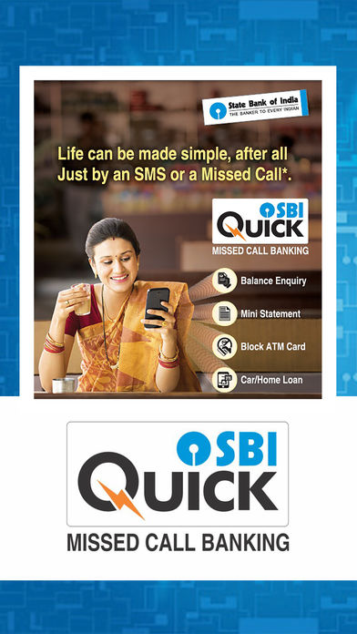 Download SBI Quick App on your Windows XP/7/8/10 and MAC PC